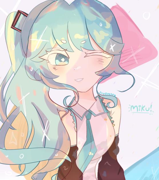 •Side Pigtail Miku•
