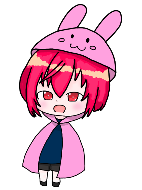 ウサギのポンチョ