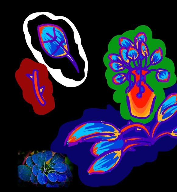 Fake plants for my comic