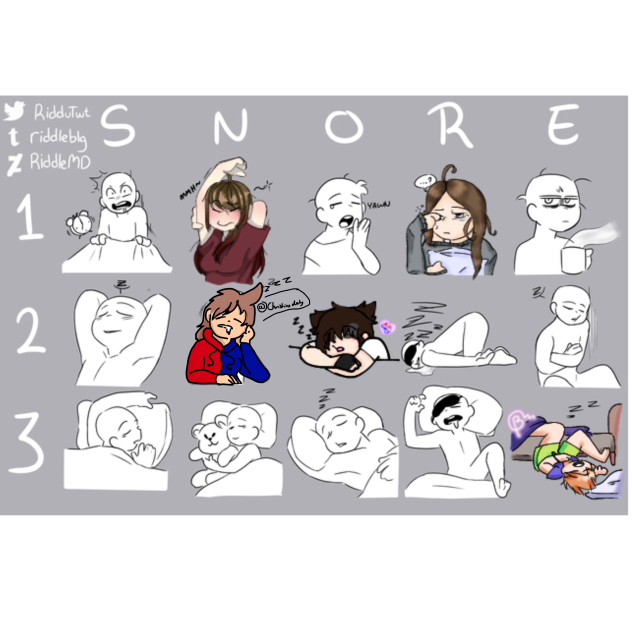 Sleepy collab! With new oc