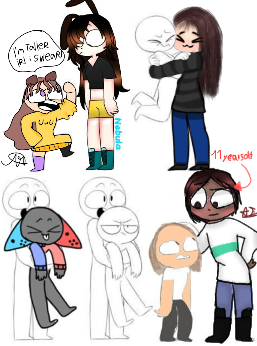 Small VS Tall collab.(feat IRL me)