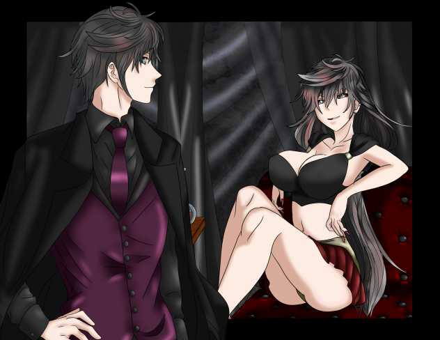 Twins Incubus and Succubus