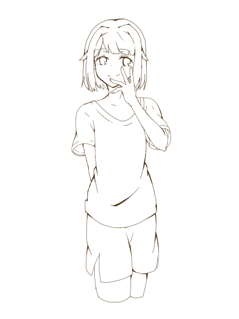 【あんスタ】創くんの私服が公開されたので 線画 塗ってください