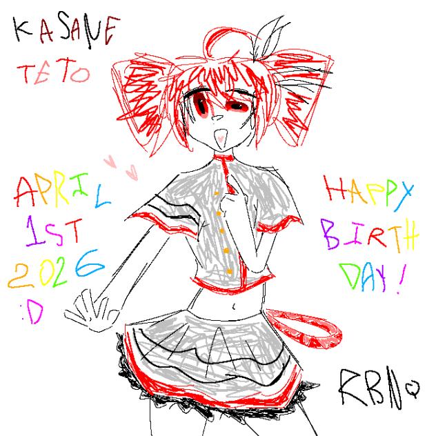 hAPPY BirTH DaY Teto!1!11