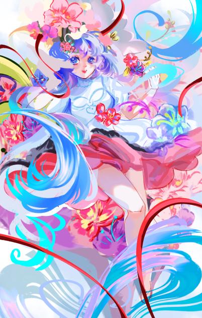 flowery composition