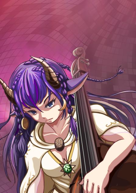 深紅の一音