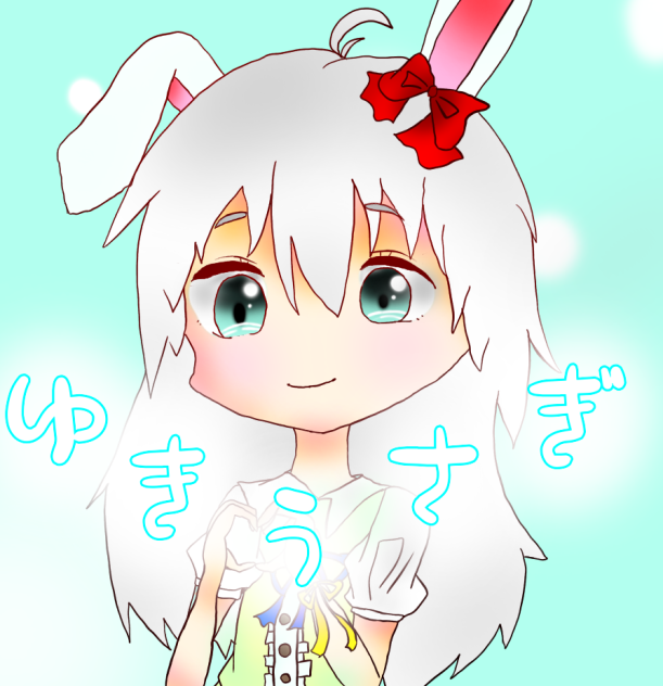ゆきうさぎさんのアイコン描いた！！