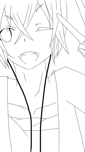 男の子 塗ってください