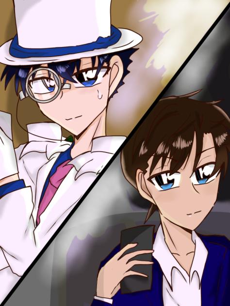 工藤新一VS怪盗キッド