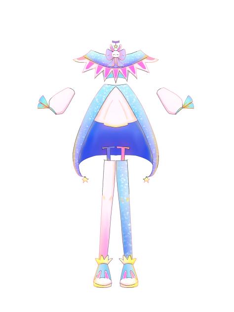 魔法少女風衣装
