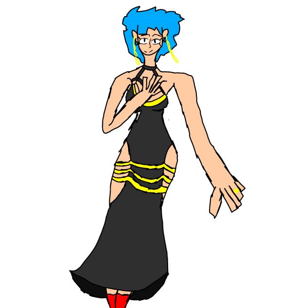 Doing that one trend with my oc