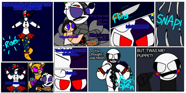 If Ennard met Sun and Moon (AE v2)