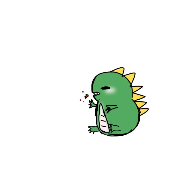 恐竜（落書き）