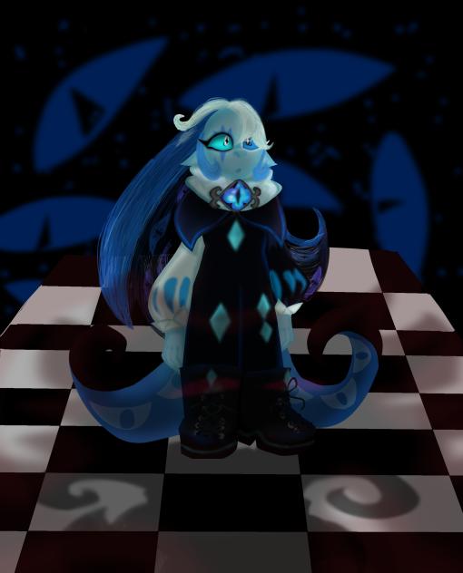 Shadow Milk Cookie.. (Cookie Run fanart)