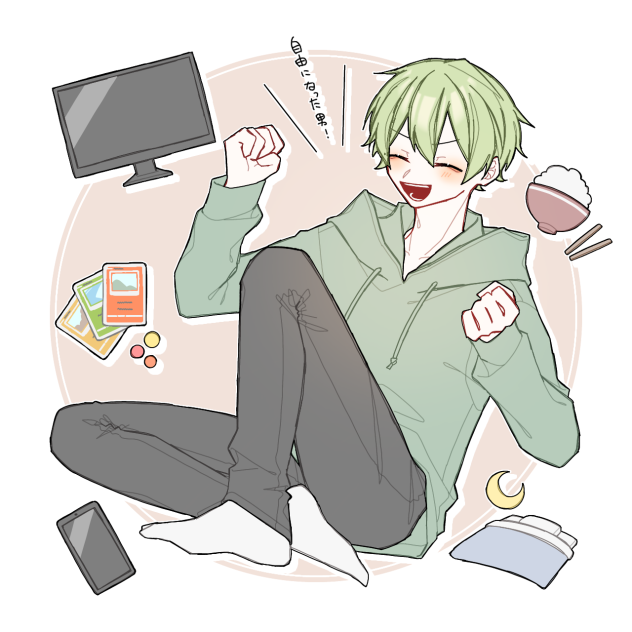 卒論終えた男