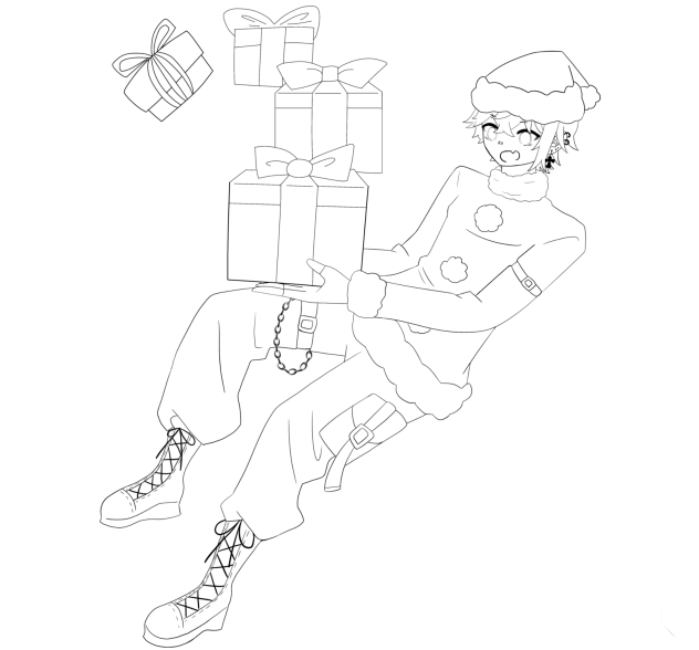 メリークリスマス🎄(塗り絵)