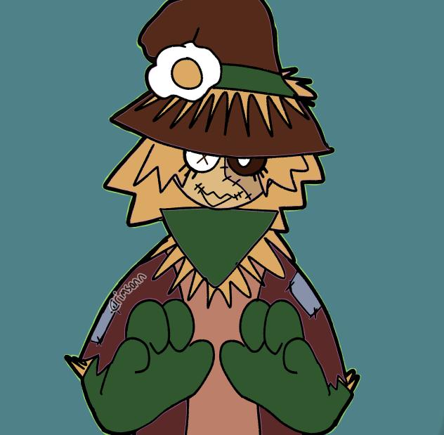 🌻 scarecrow!!