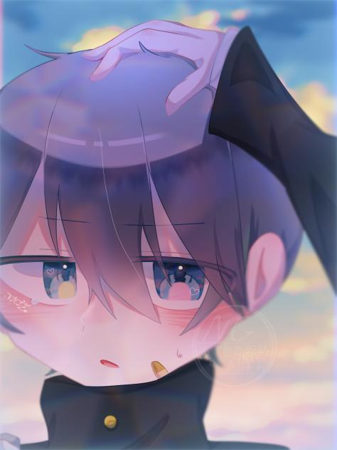 夕暮れ。