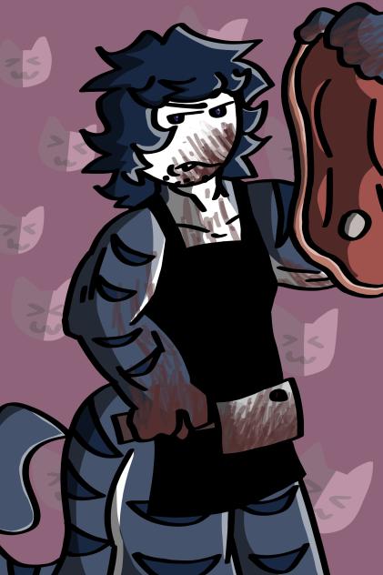 you are the meat in this situation