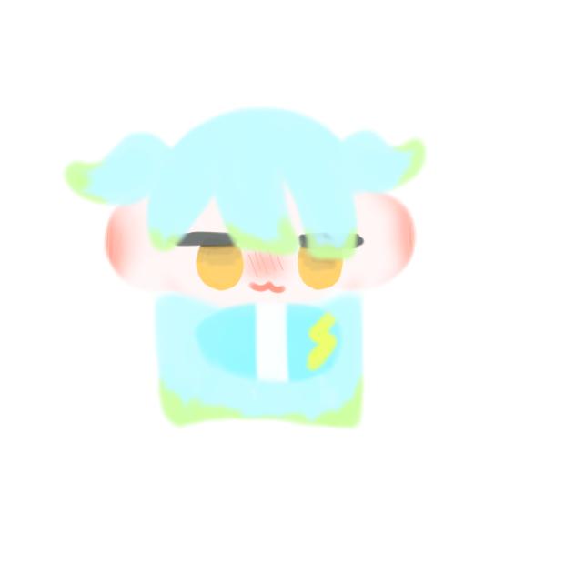 学校で描いた