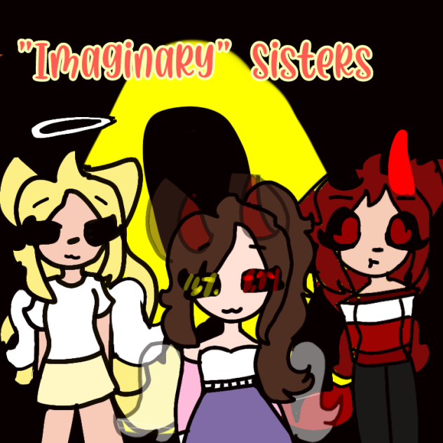 My imagine sisters fanart!