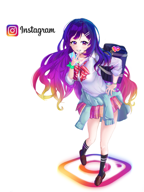 Instagram  擬人化