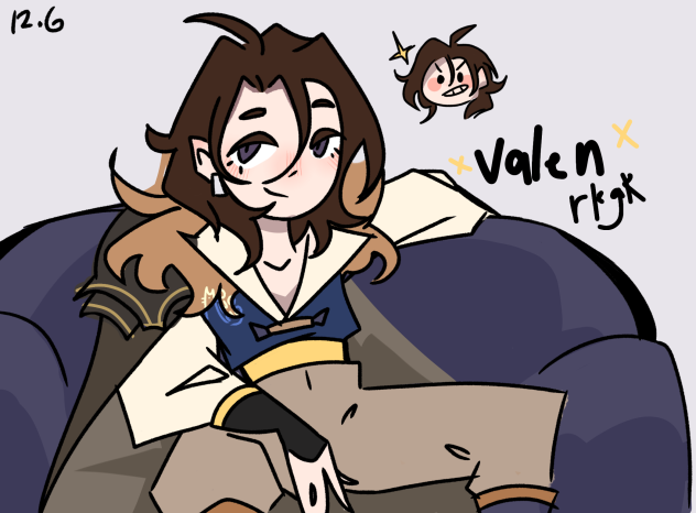 valen doodle lol