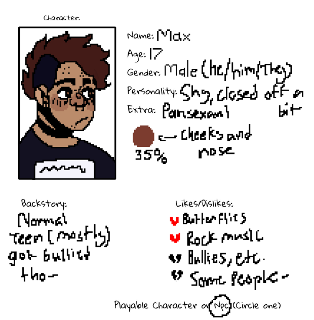 Chart for scenic ❤️