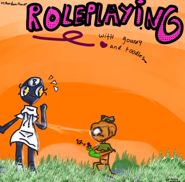 Toodles and gourdy poster