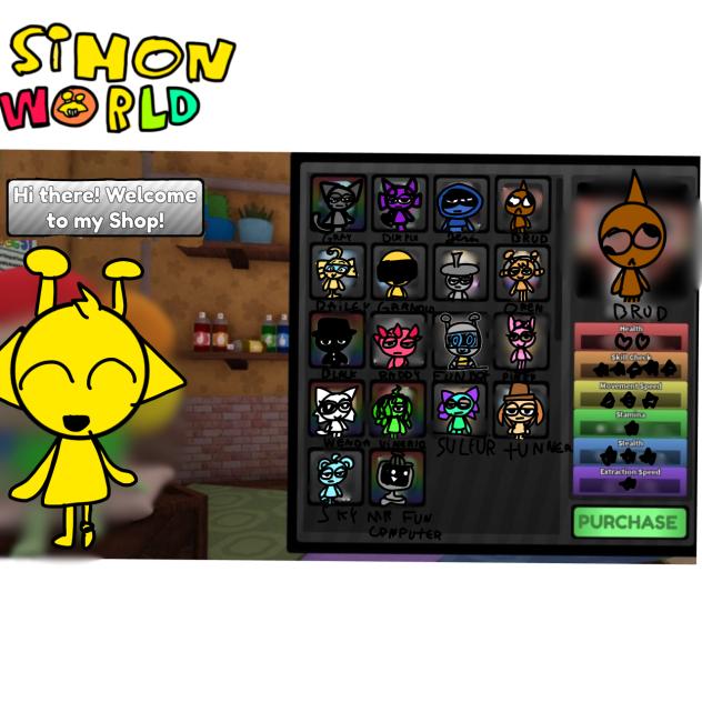 All design of my simon world au!