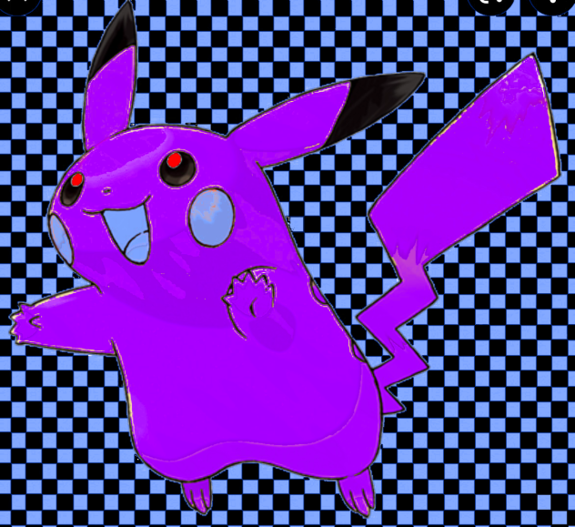 Evil pikachu