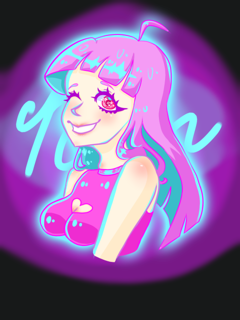 Neon Violet (playing with some effects)