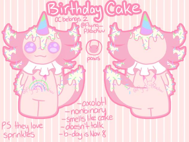 Birthday Cake Ref Sheet