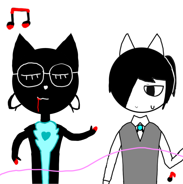 曲ちゃんに一緒に踊らされるブライン