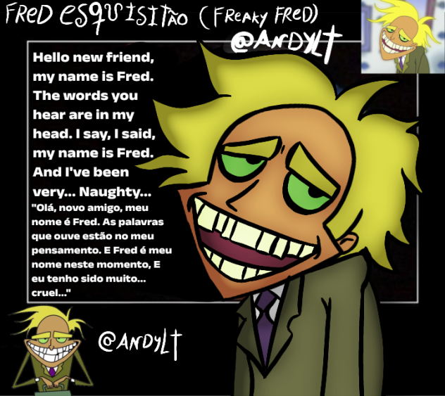 freaky Fred, Fred esquisitão fanart