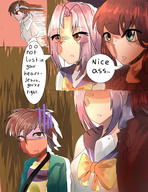 Do not lust in your heart-