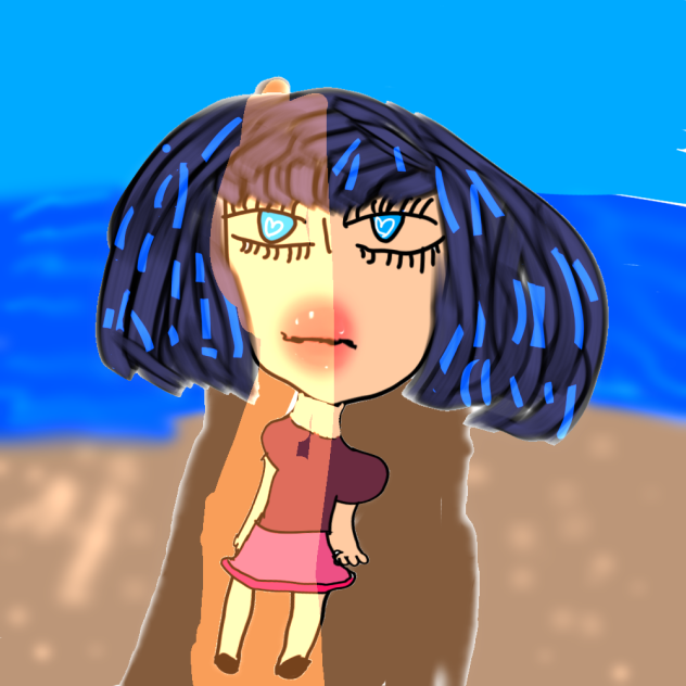 At The Beach - ibisPaint