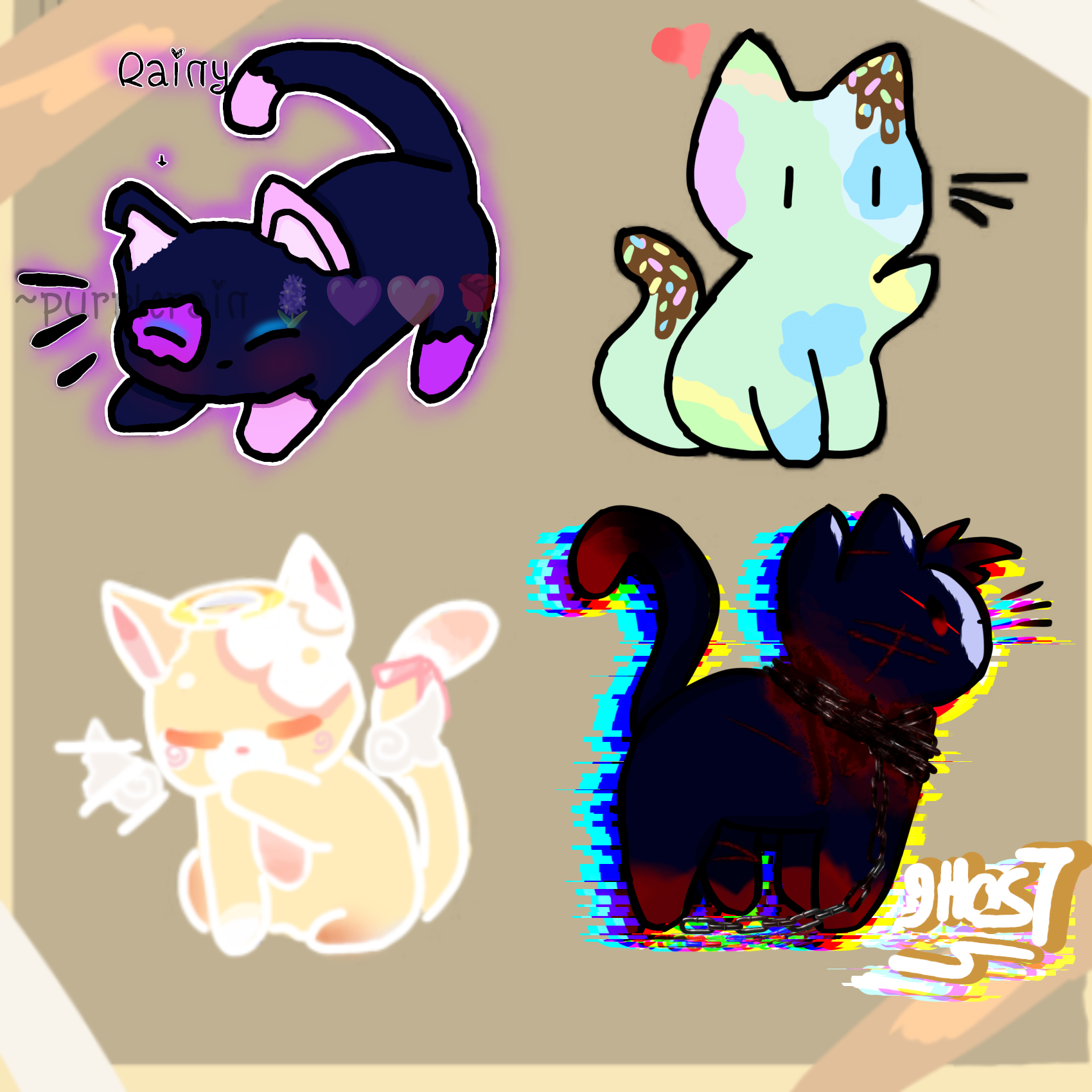 Another cat collab - ibisPaint