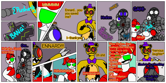 N-o time. p8 FNaF fanmade comic