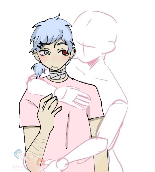 TW SH SCARS Hug Collab - ibisPaint