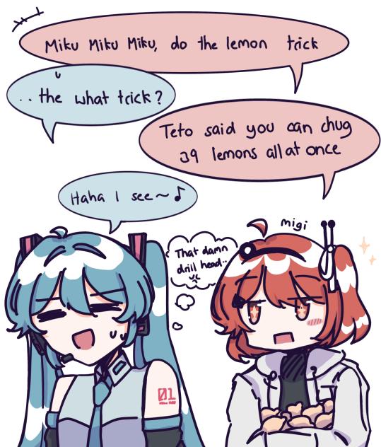 Miku and rei