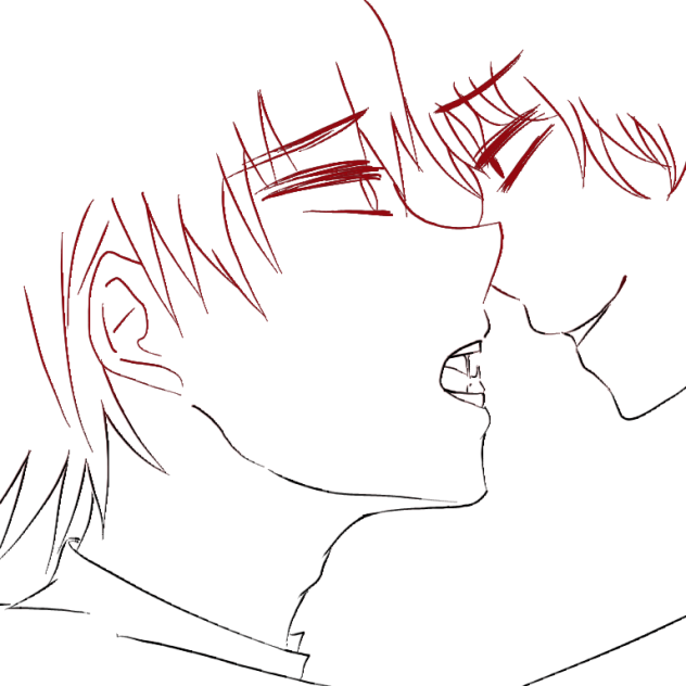 線画塗ってください！