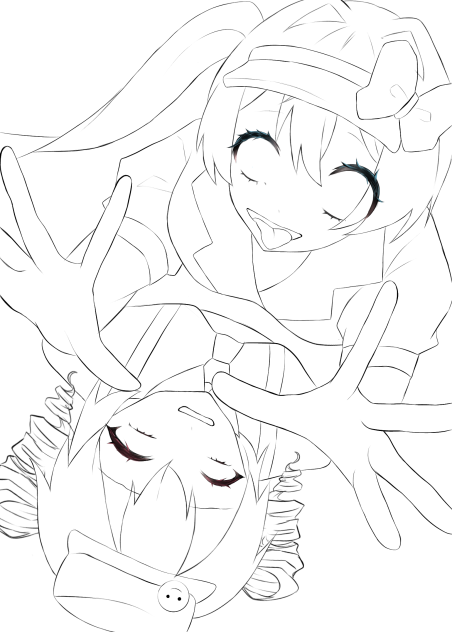 メズマライザー線画！