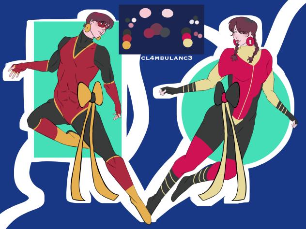 M101 Charlie and Rachel suit designs