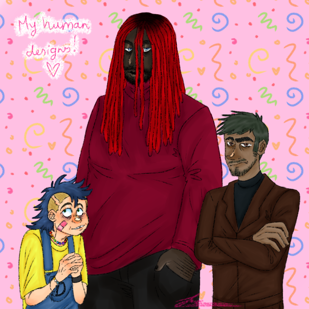 DHMIS as humans - ibisPaint