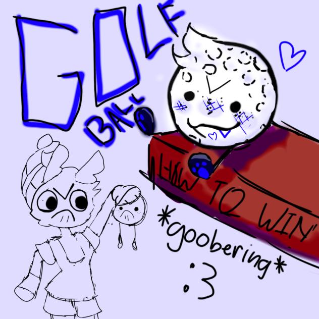 Golf ball oh and shrimpo is there too