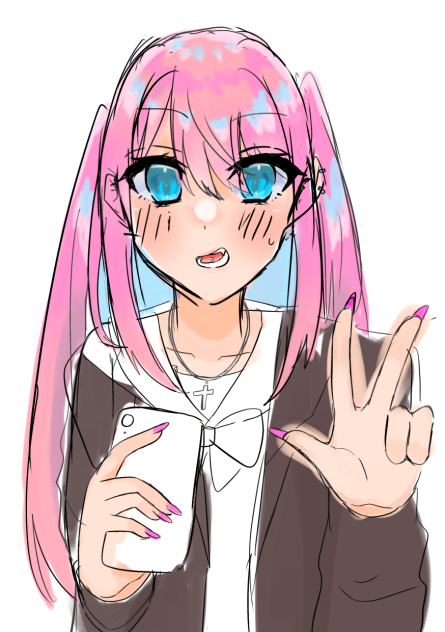 落書き！
