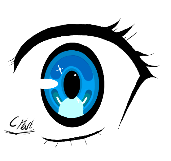 Basic Anime Eye - ibisPaint