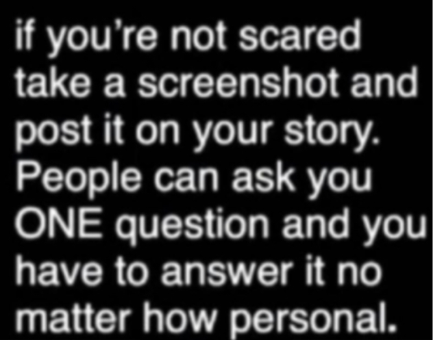 Go VERY personal