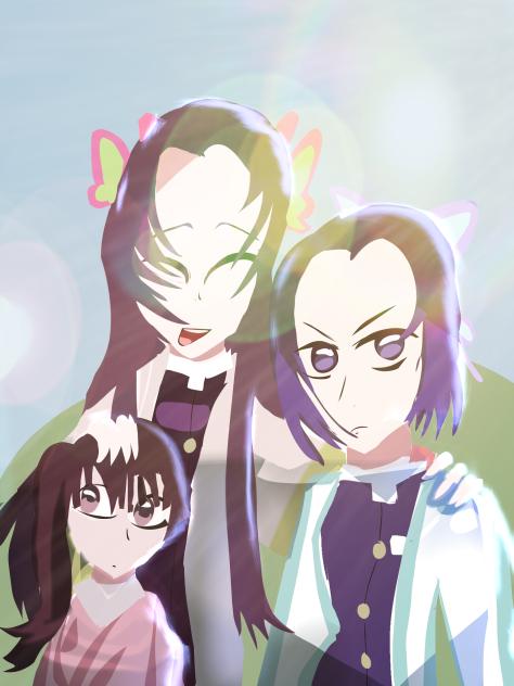 The Kochō sisters!!🦋🦋🦋